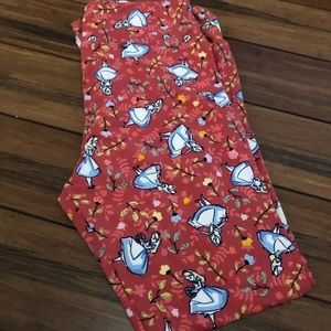 LuLaRoe Alice In Wonderland Legging TC